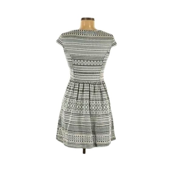 Tribal Geometrical Print Fit and Flare Dress Size M - Picture 2 of 4